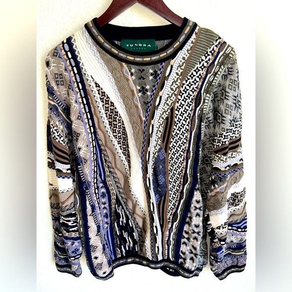 Tundra Other - Tundra Vintage 90s Men’s Coogi Style Biggie Sweater - Size Large